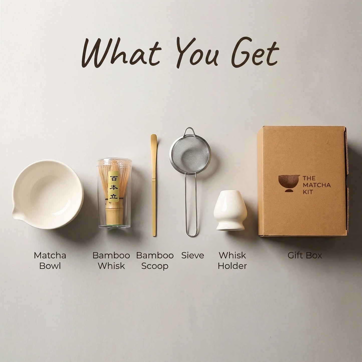 The Essentials Kit: 5-Piece Professional Set (White)